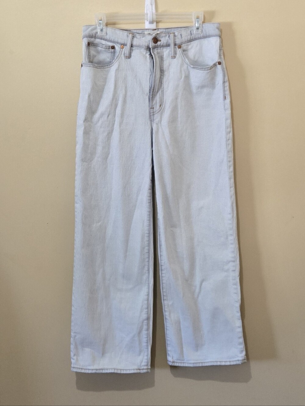 Madewell The Perfect Vintage Wide Leg Crop Jean